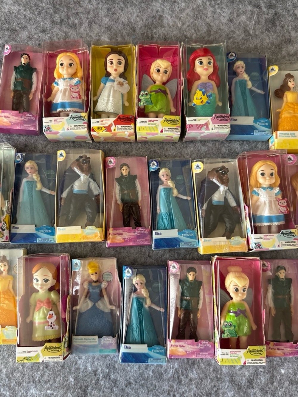 Children's Fairy & Princess Doll Set - Pink, Blue, Green Options